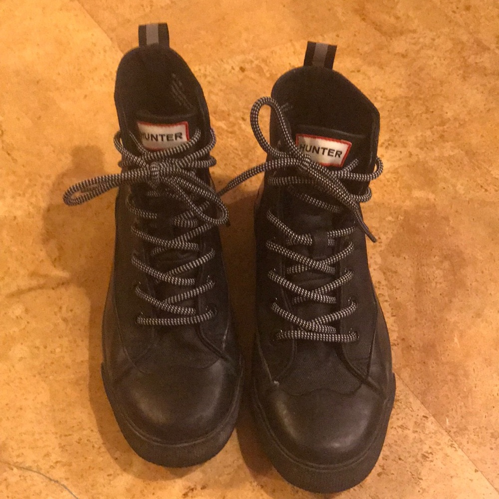 Hunter for Target black sneakers